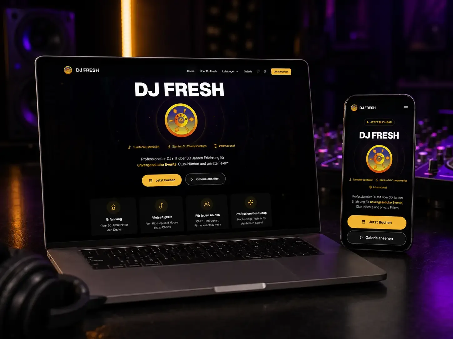 Website DJ Fresh