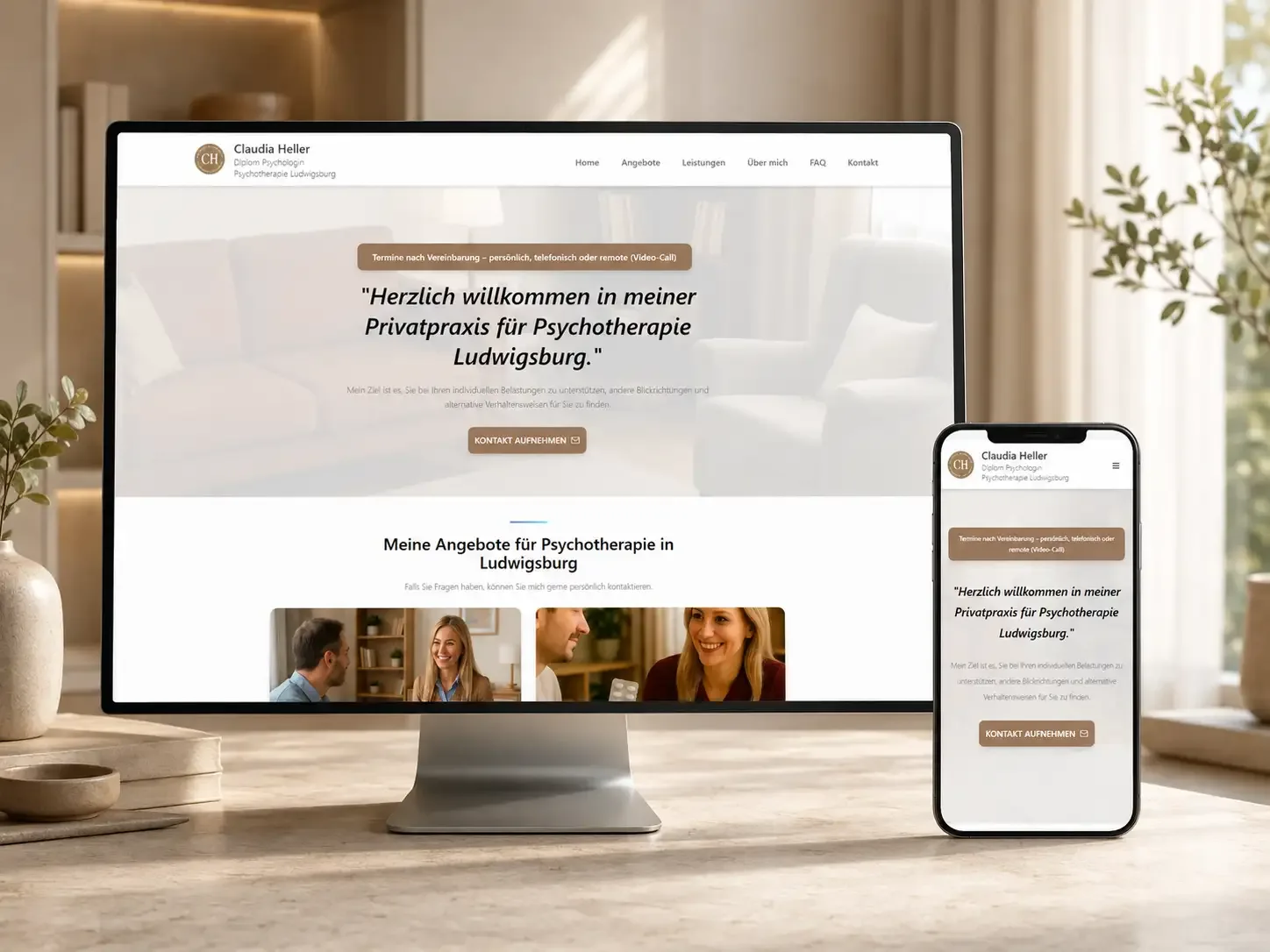 Website Claudia Heller